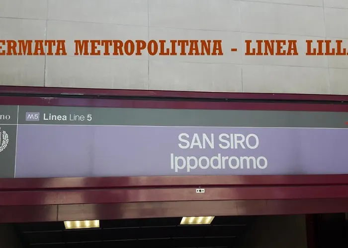500mt Stadio San Siro Апартаменты *